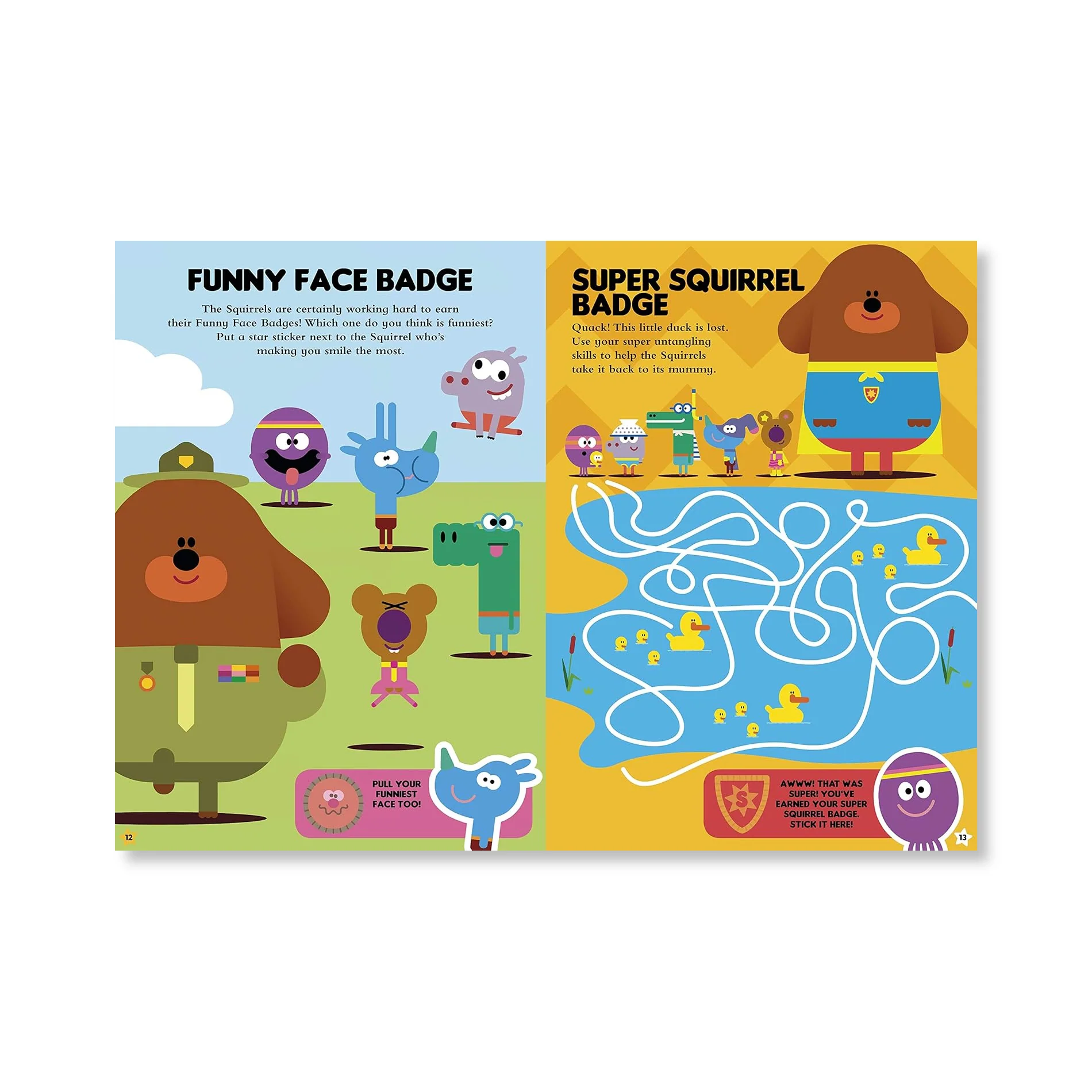 Hey Duggee Squirrel Club Sticker Activity Book - Image 3