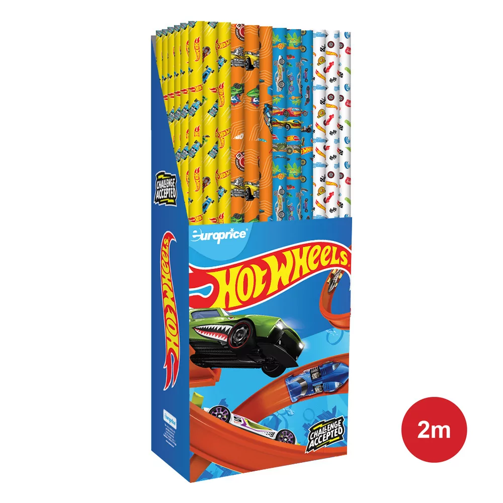 Hot Wheels Gift Wrapping Paper 70×200 cm