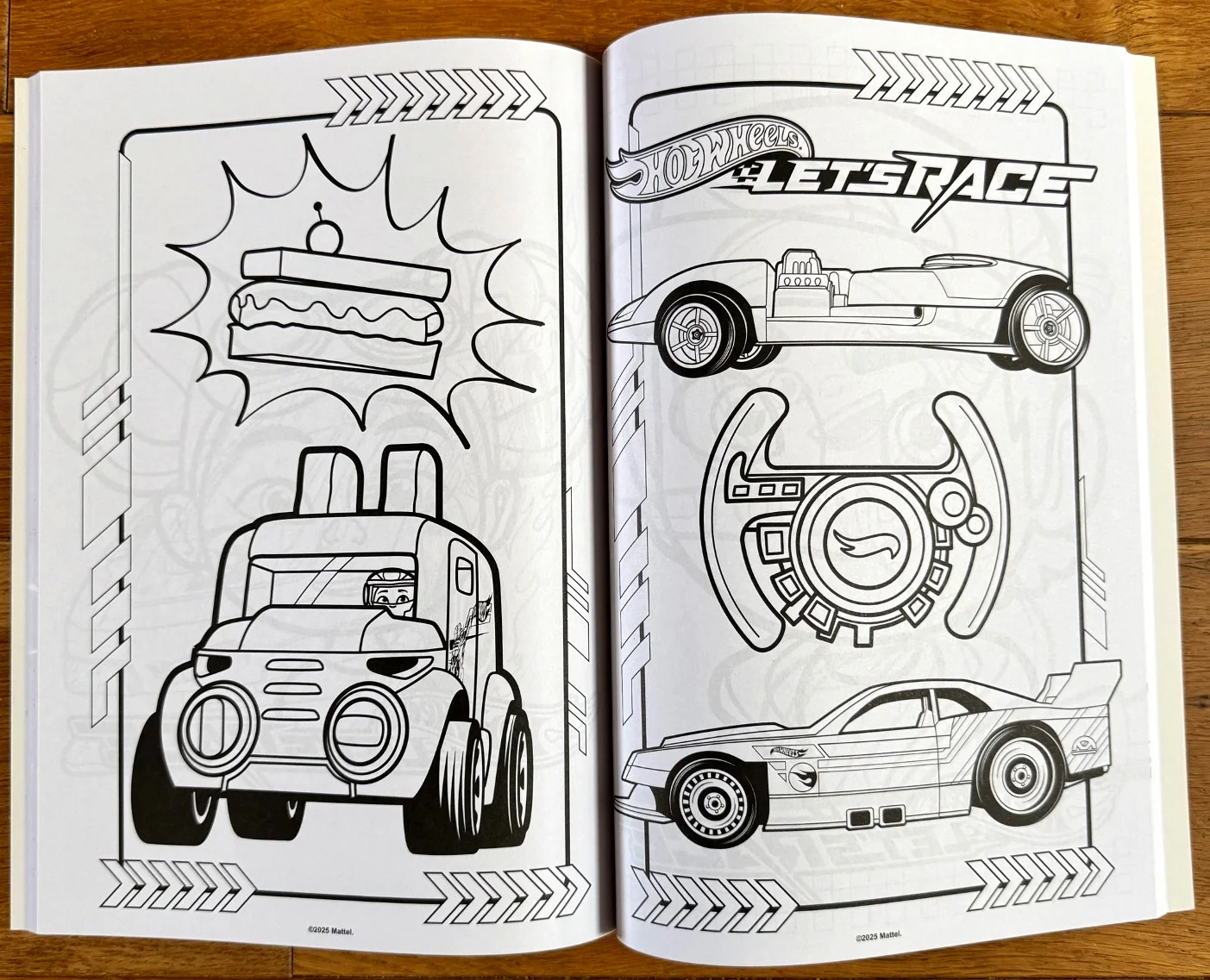 Hot Wheels Jumbo Colouring Book - Image 4