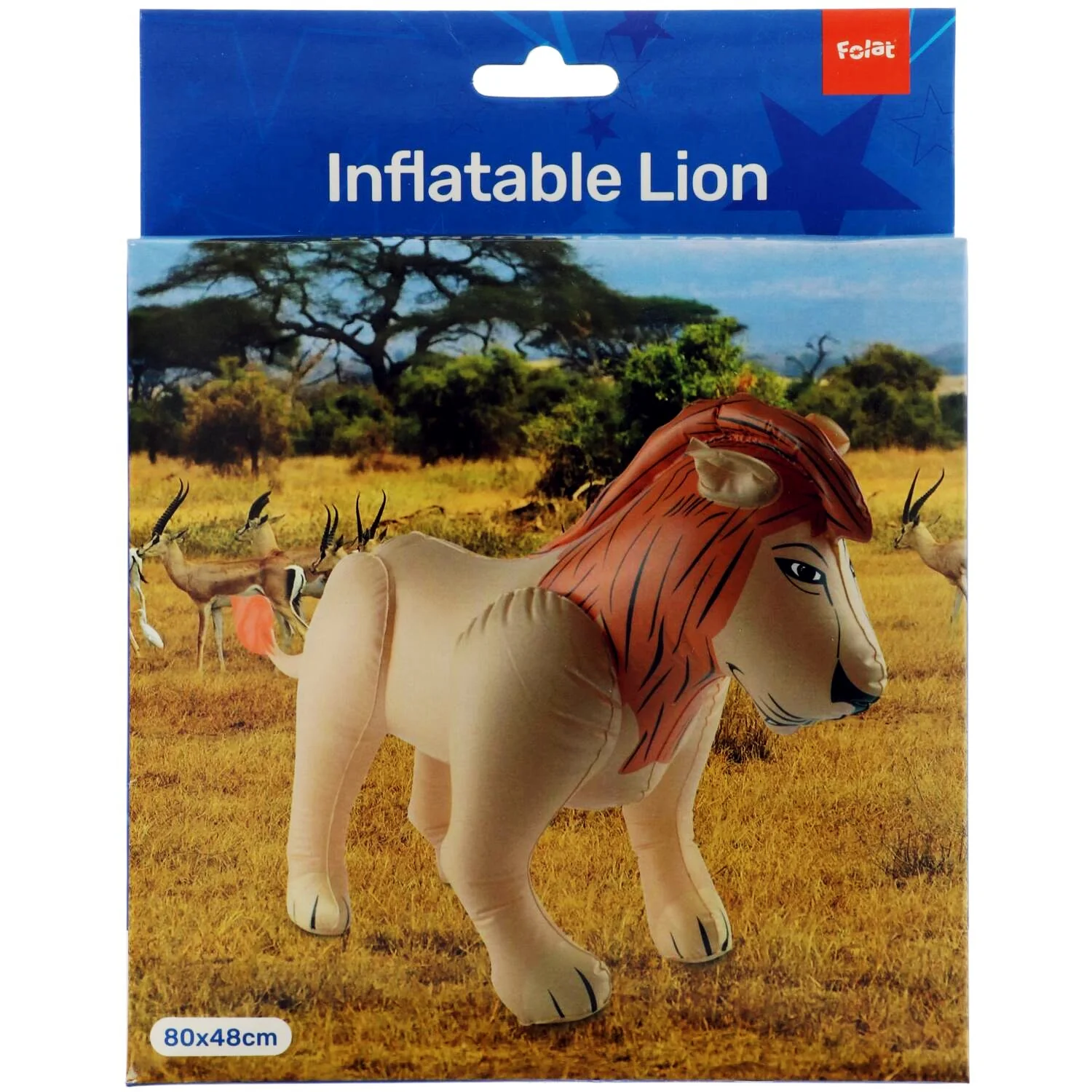Inflatable Lion - 80 x 48 cm - Image 3