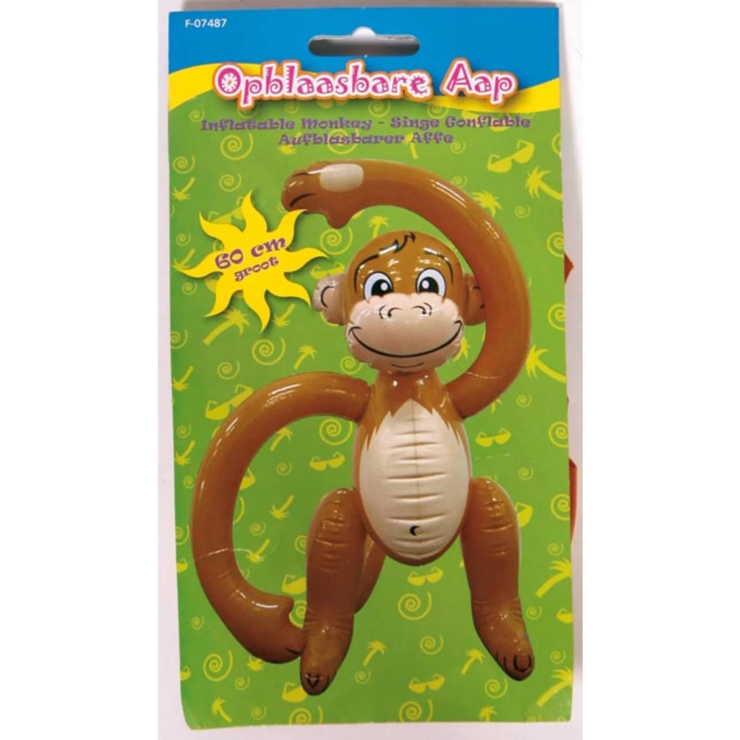 Inflatable Monkey - 60 x 26 cm - Image 2