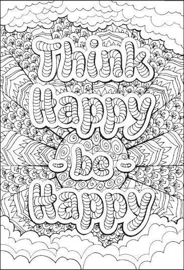 Inspirational Quotes to Colour Adult Colouring Book - Image 2