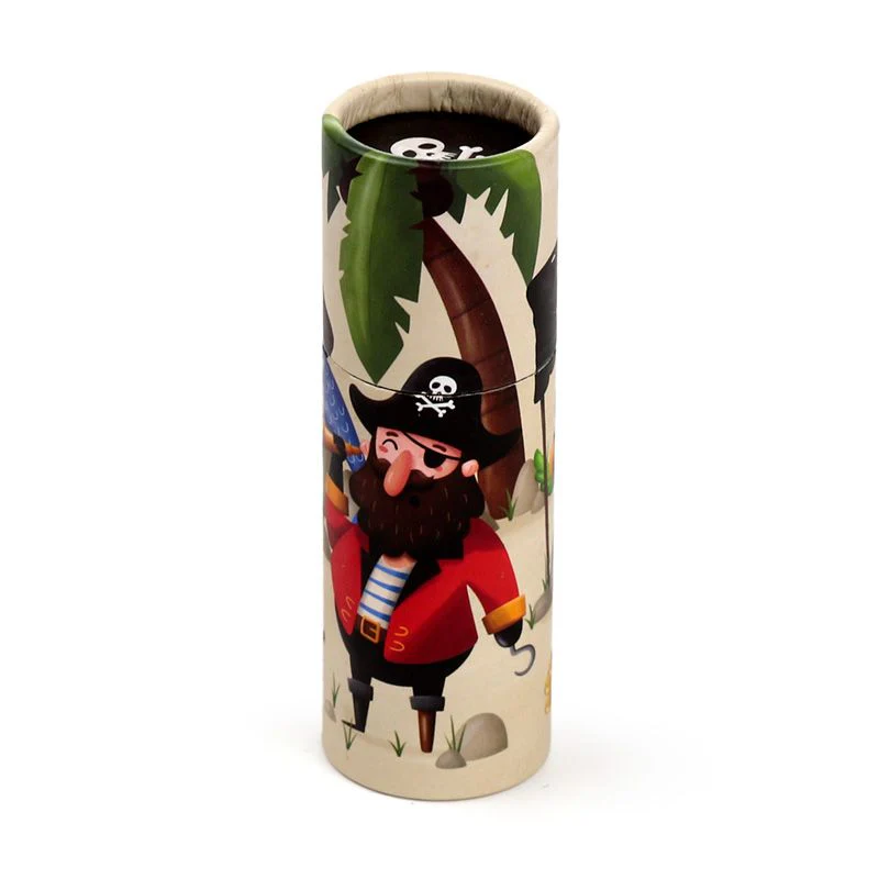 Jolly Rogers Pirates Pencil Pot with 12 Colouring Pencils - Image 4