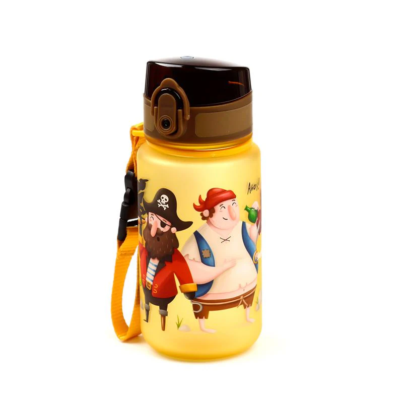 Jolly Rogers Pirates Pop Top 350ml Shatterproof Children's Bottle - Image 4
