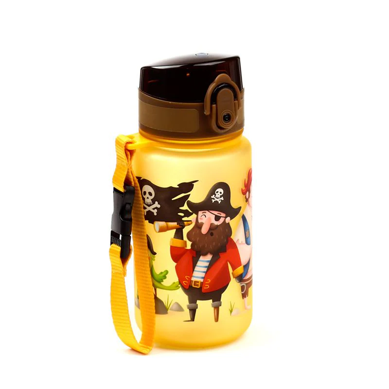 Jolly Rogers Pirates Pop Top 350ml Shatterproof Children's Bottle - Image 7