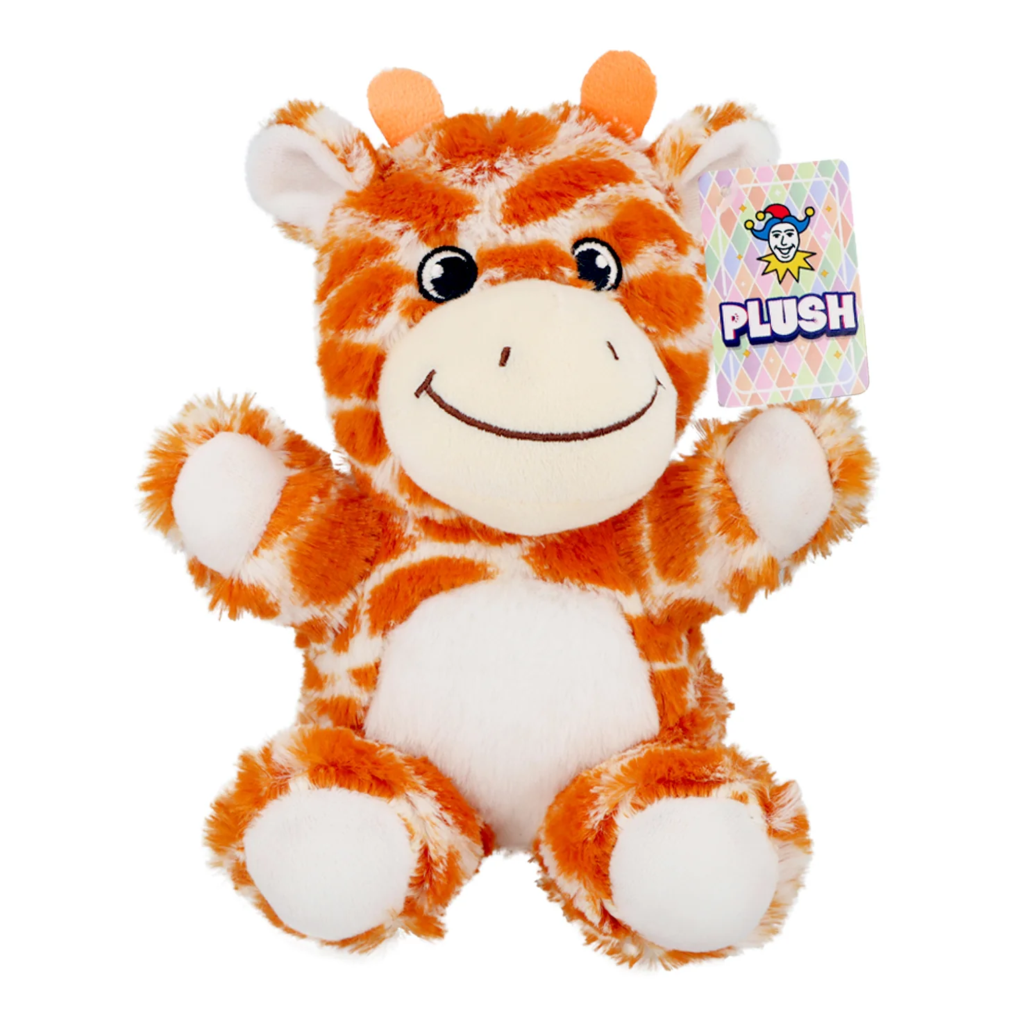 Jungle Animal Plushies, 20 cm,  Panda, Giraffe or Elephant - Image 3