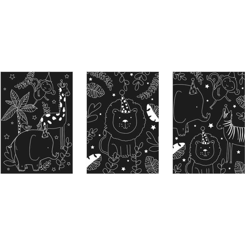 Jungle Scratch Art Set - Image 2