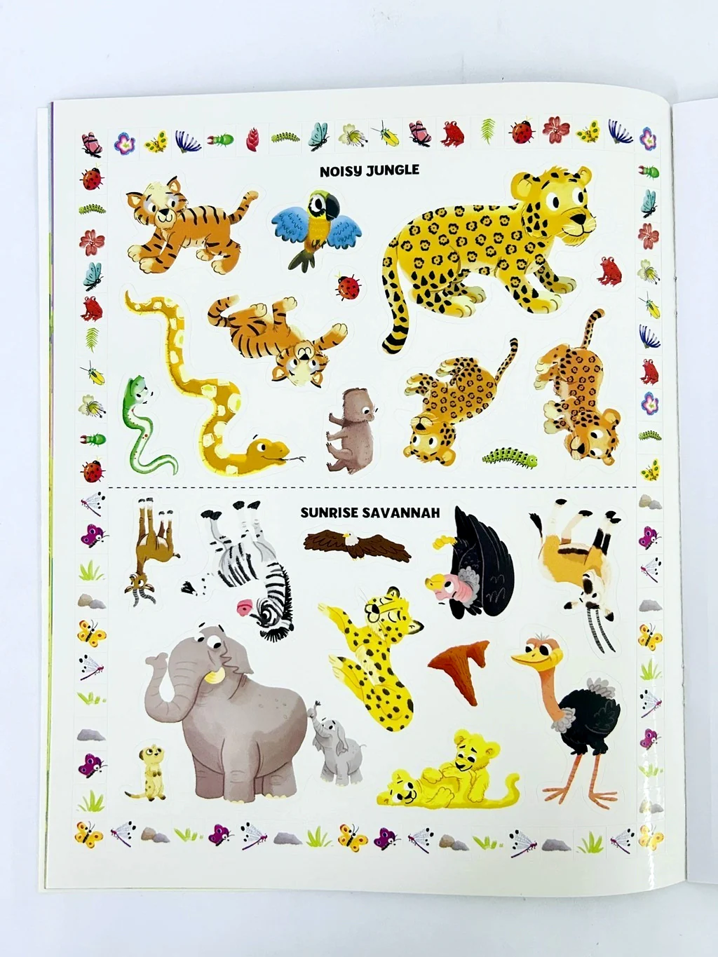 Jungle Sticker Scenes Book - Image 2
