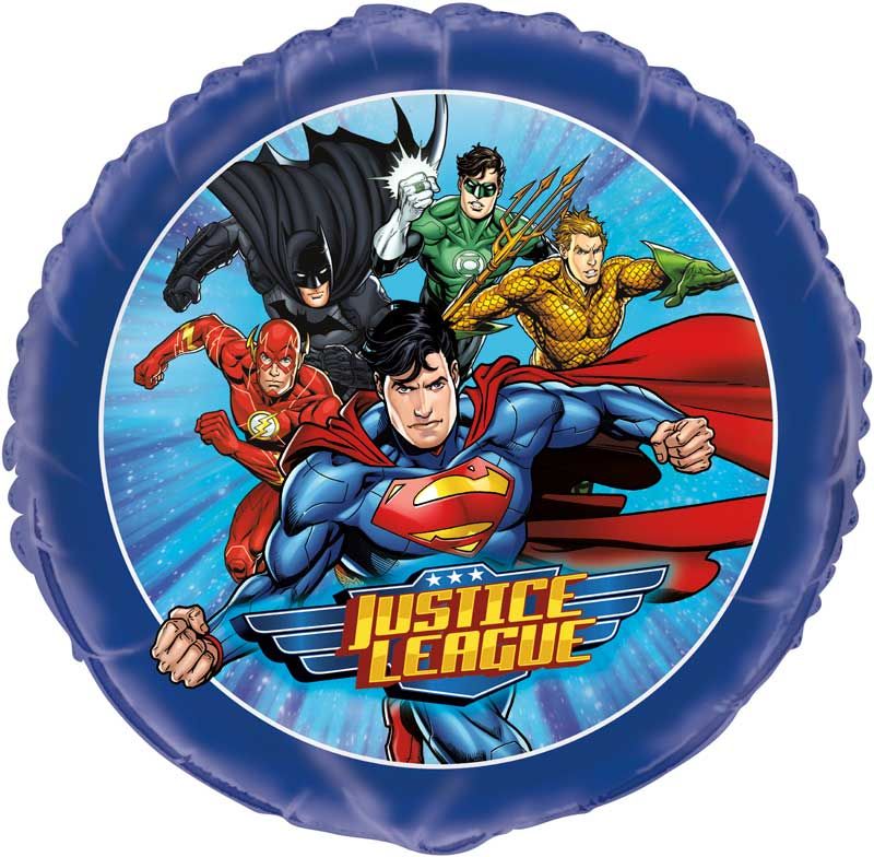 Justice League Foil Balloon (46 cm) - Image 2