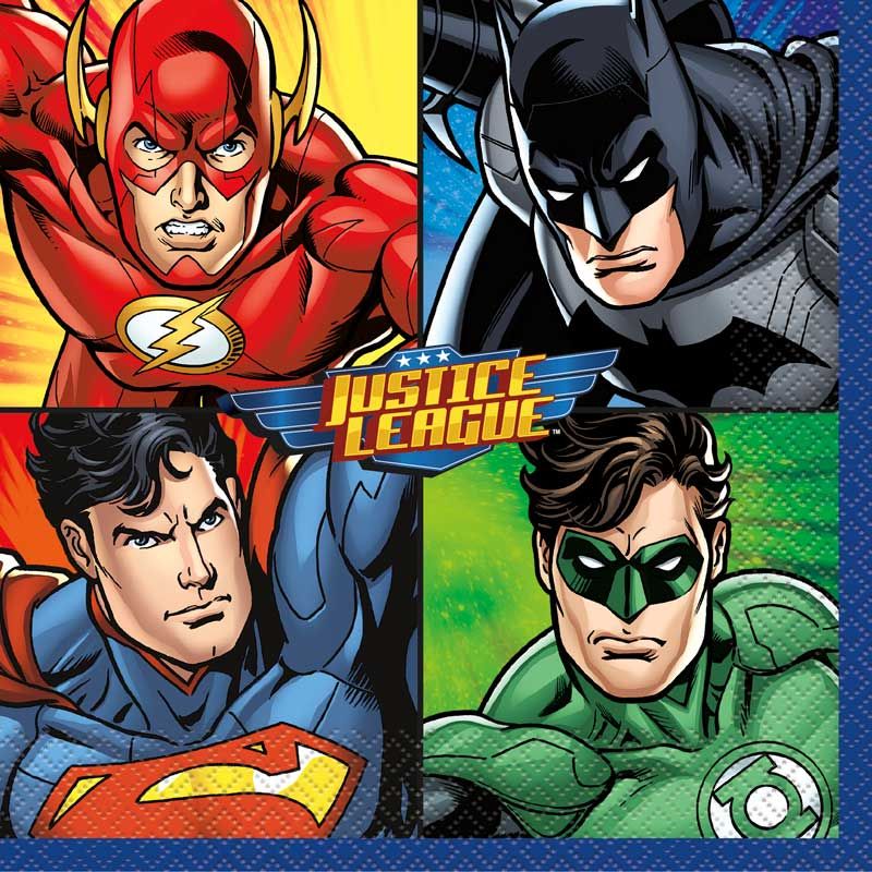 Justice League Party Pack for 8 people - Image 4