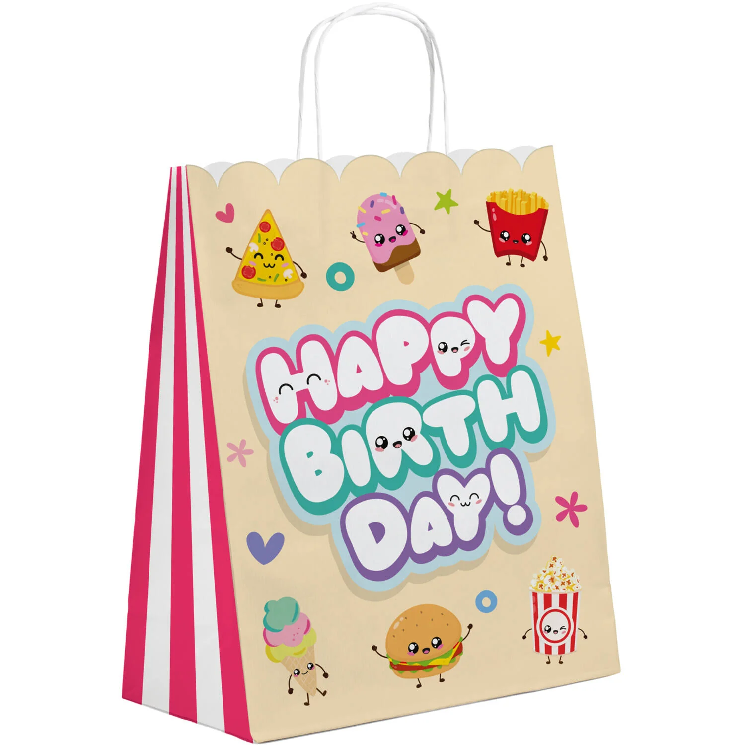 Kawaii Party/Gift Bags, 20 x 27 cm (Pack of 1 or 6) - Image 2