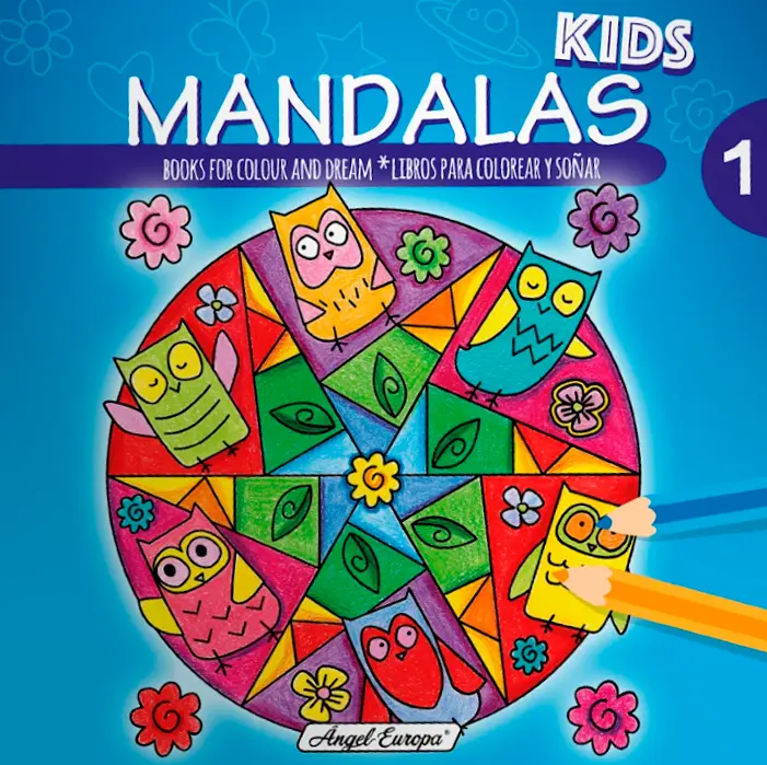 Kids Mandalas Colouring Book 1