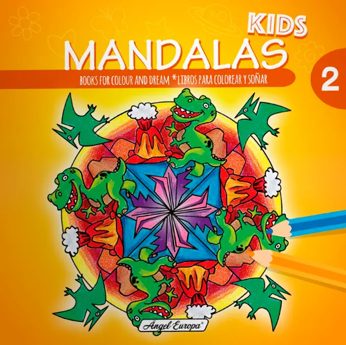 Kids Mandalas Colouring Book 2