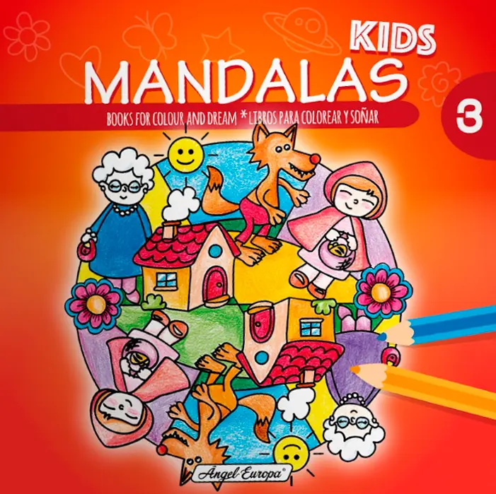 Kids Mandalas Colouring Book 3