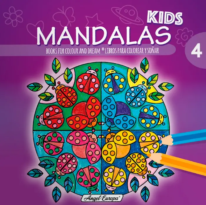 Kids Mandalas Colouring Book 4