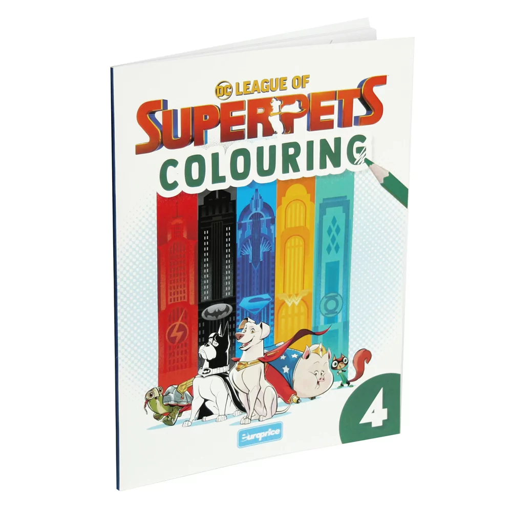 League of Super Pets Colouring Book - Image 5
