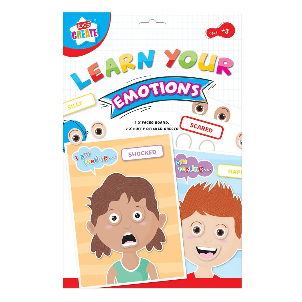 Learn Your Emotions Activity Set