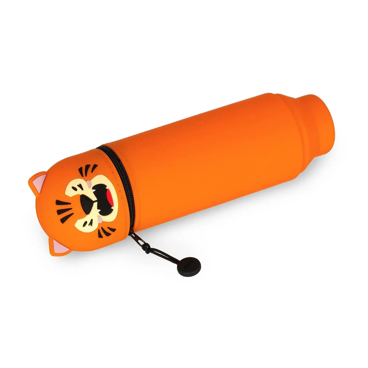 Legami Kawaii 2 in 1 Soft Silicone Pencil Case - Tiger - Image 2