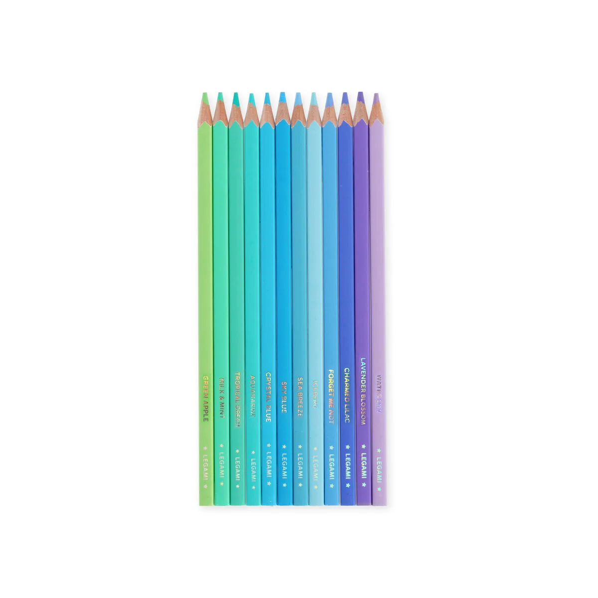 Legami Set of 12 Colouring Pencils - Live Colourfully 2