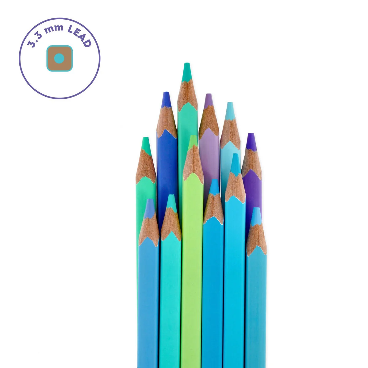 Legami Set of 12 Colouring Pencils - Live Colourfully 2 - Image 5
