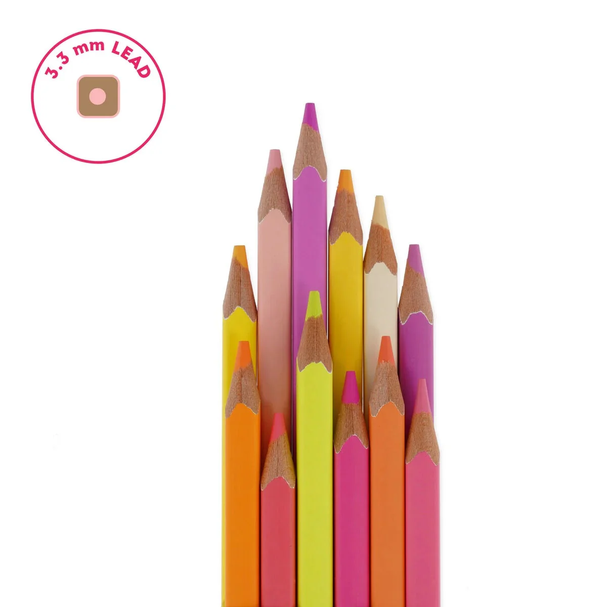 Legami Set of 12 Colouring Pencils - Live Colourfully - Image 5