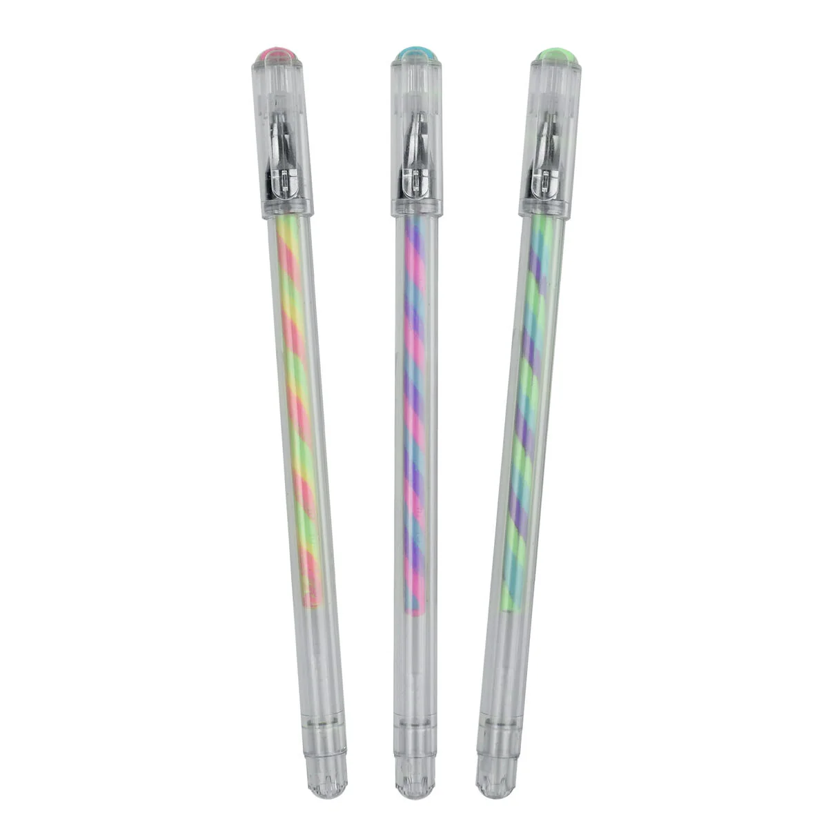 Legami Twist Rainbow Writing Multi Coloured Gel Pens (Set of 3)