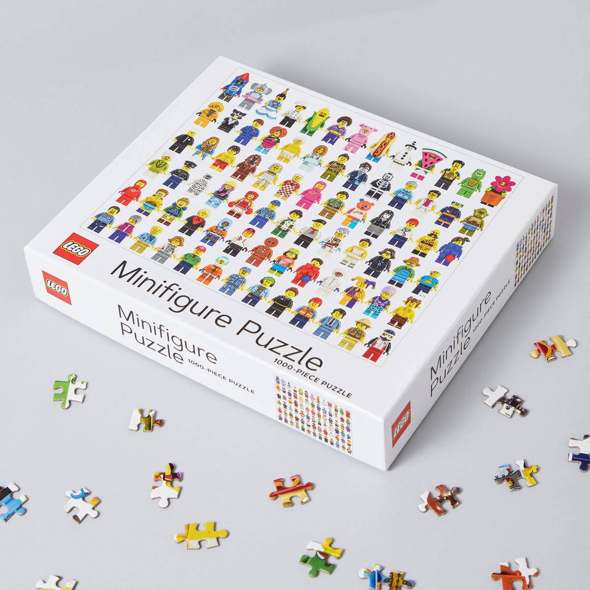 Lego Minifigure 1000 Piece Puzzle - Image 4