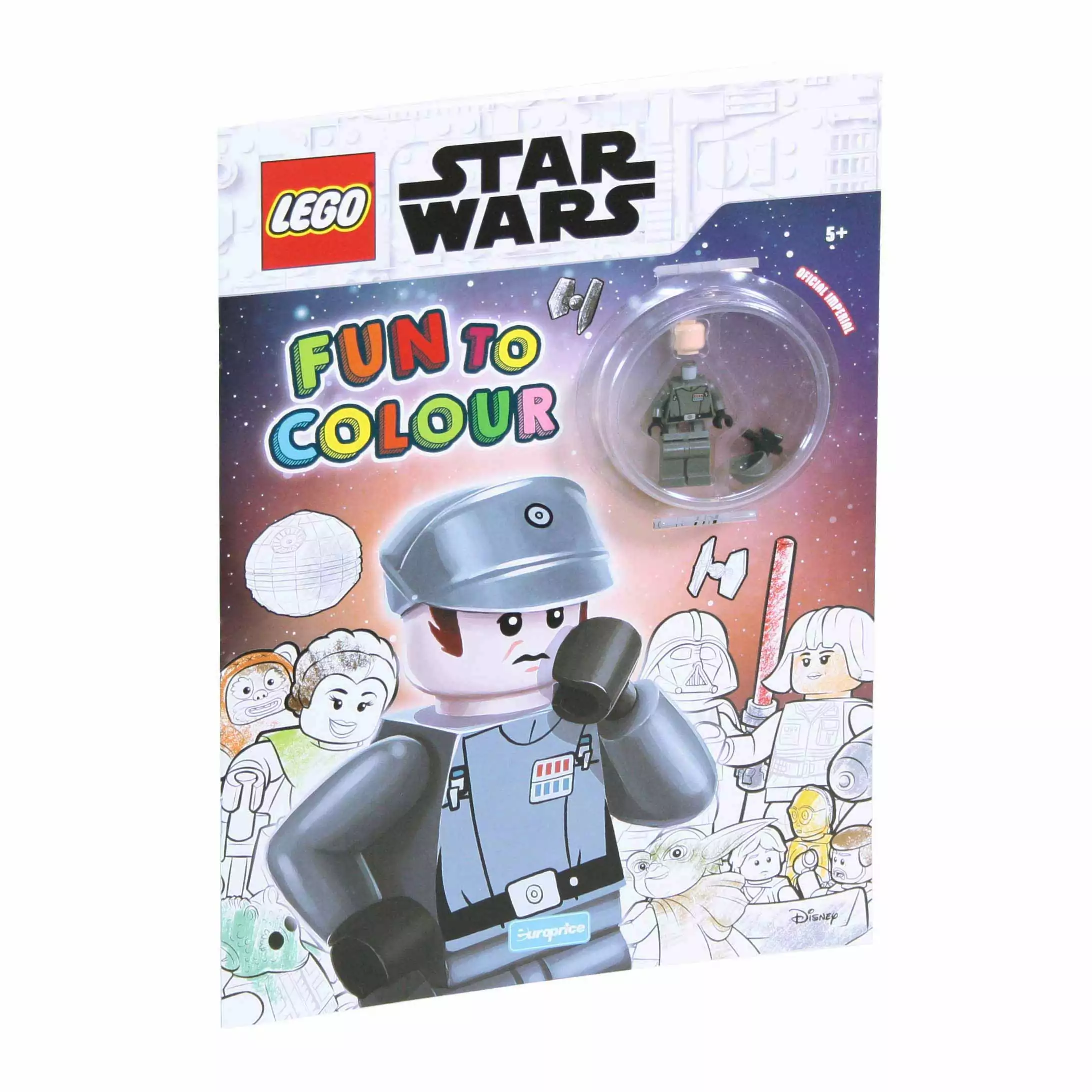 LEGO Star Wars Fun to Colour Book with Minifigure