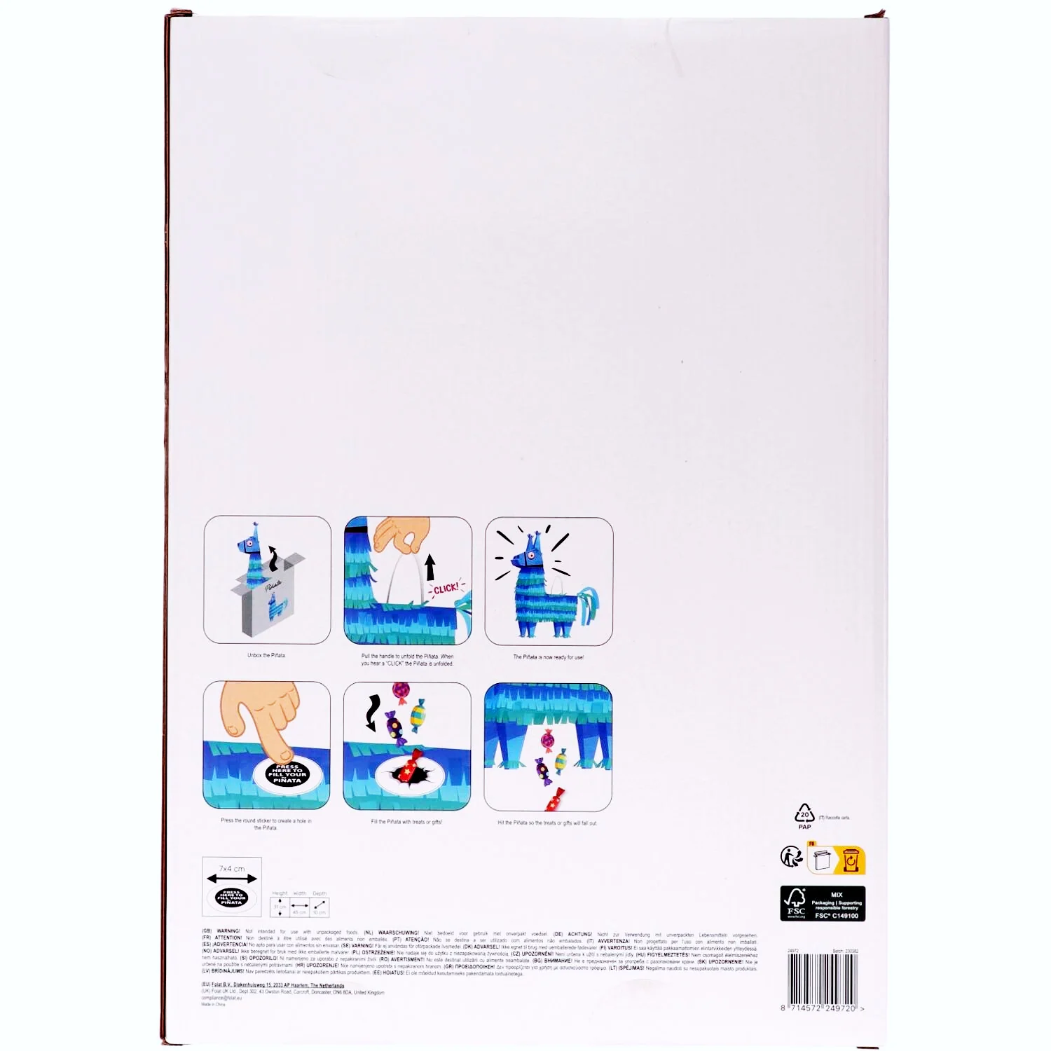 Level Up Gaming Birthday Party Piñata - 31 x 45 x 10 cm - Image 4