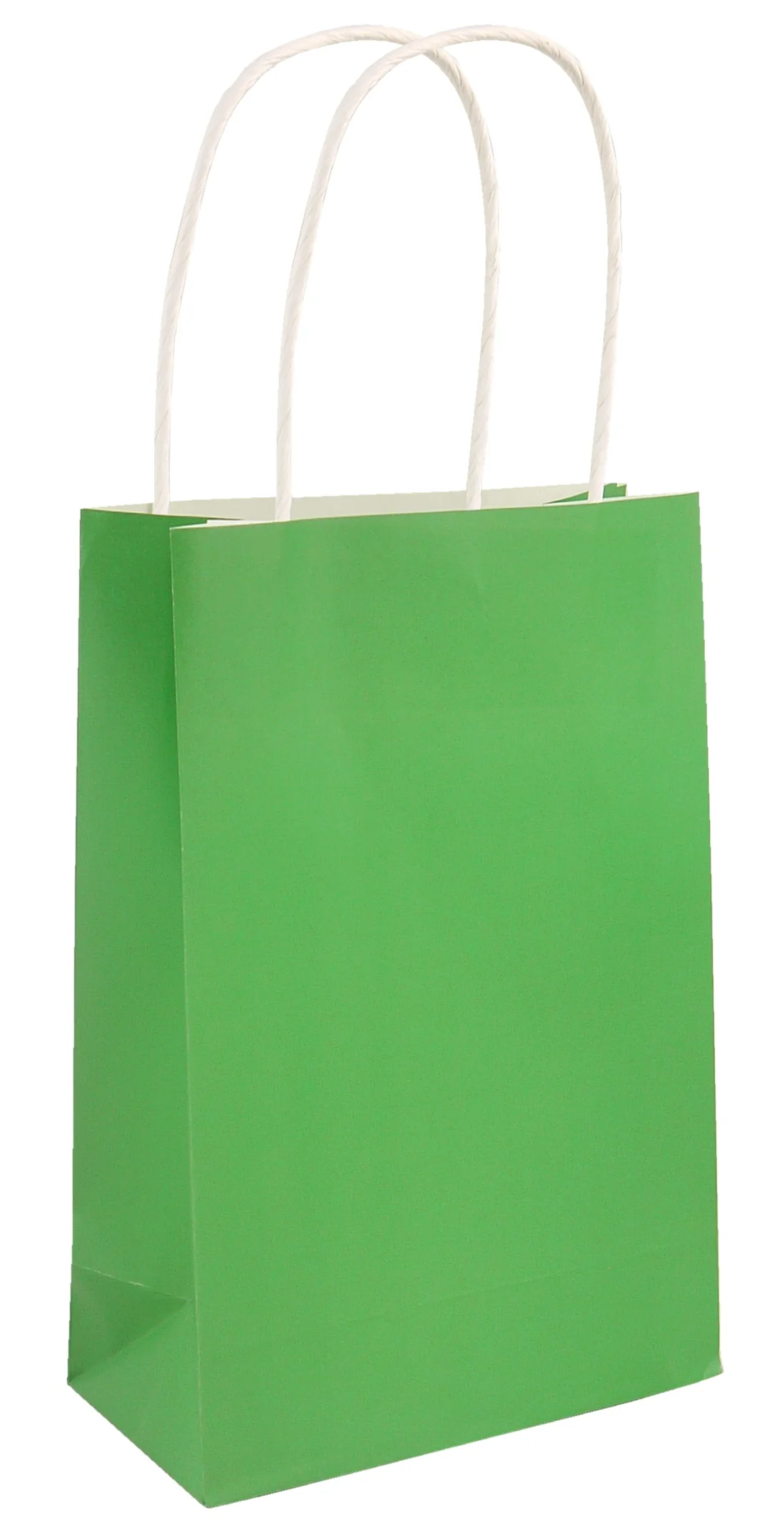 Lime Green Paper Party Bags