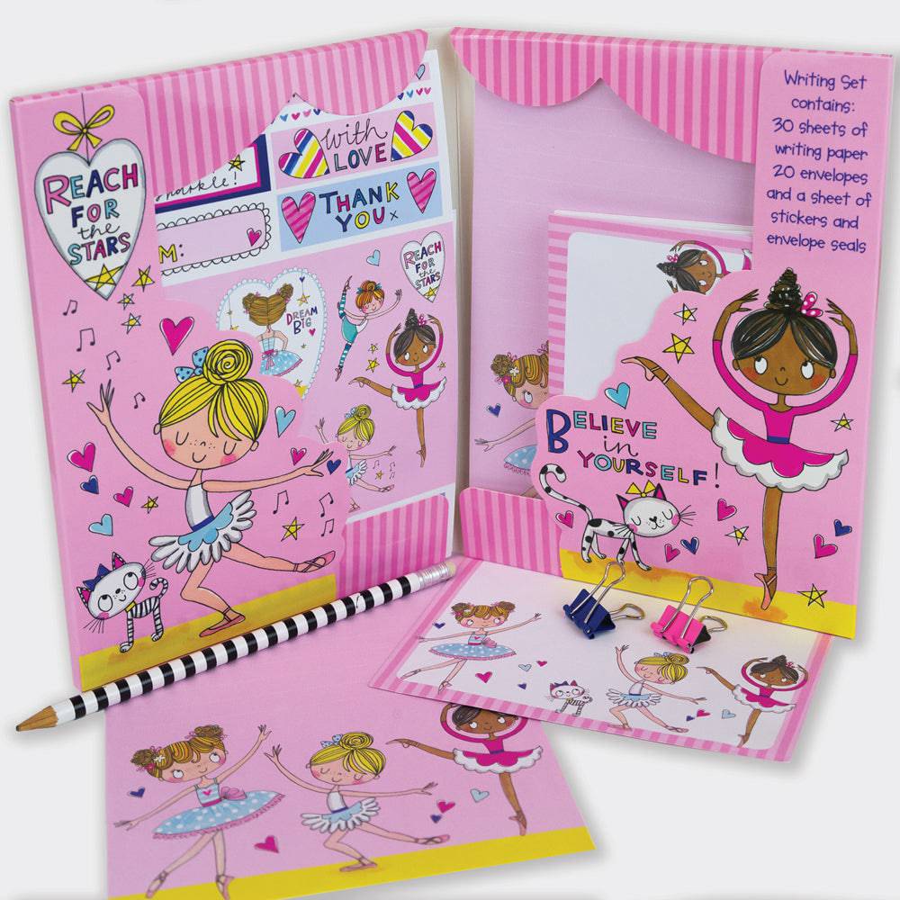 Little Ballerina Writing Set by Rachel Ellen Designs - Image 3