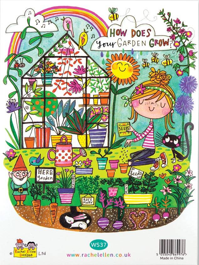 Little Gardener Writing Set Wallet by Rachel Ellen Designs - Image 3