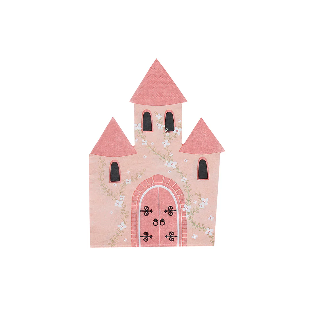 Little Princess Castle Paper Napkins (Pack of 16) - Image 2