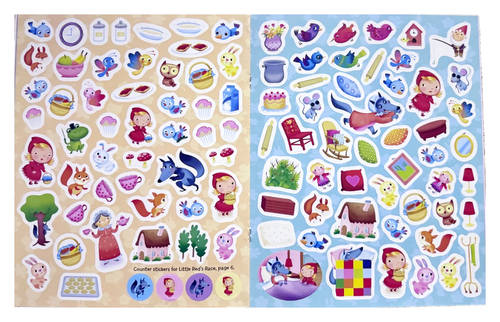 Little Red Riding Hood Sticker Fun Activity Book - Image 4