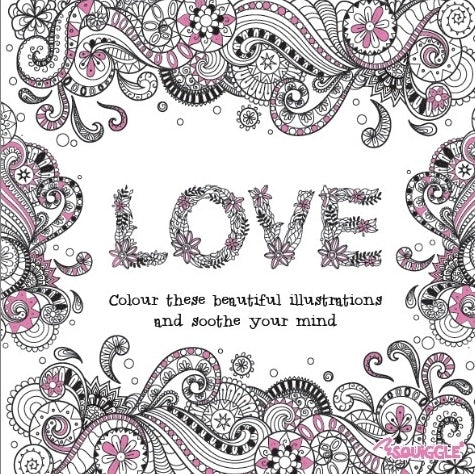 Love Colouring Adult Colouring Book