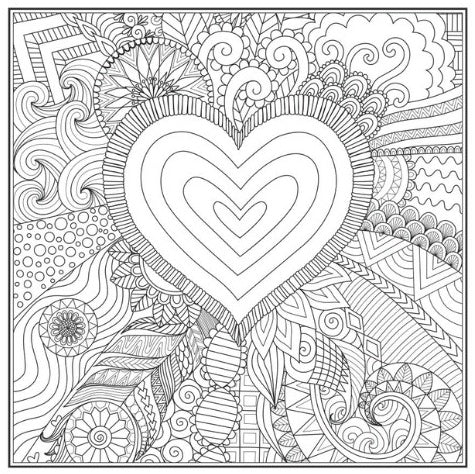Love Colouring Adult Colouring Book - Image 2