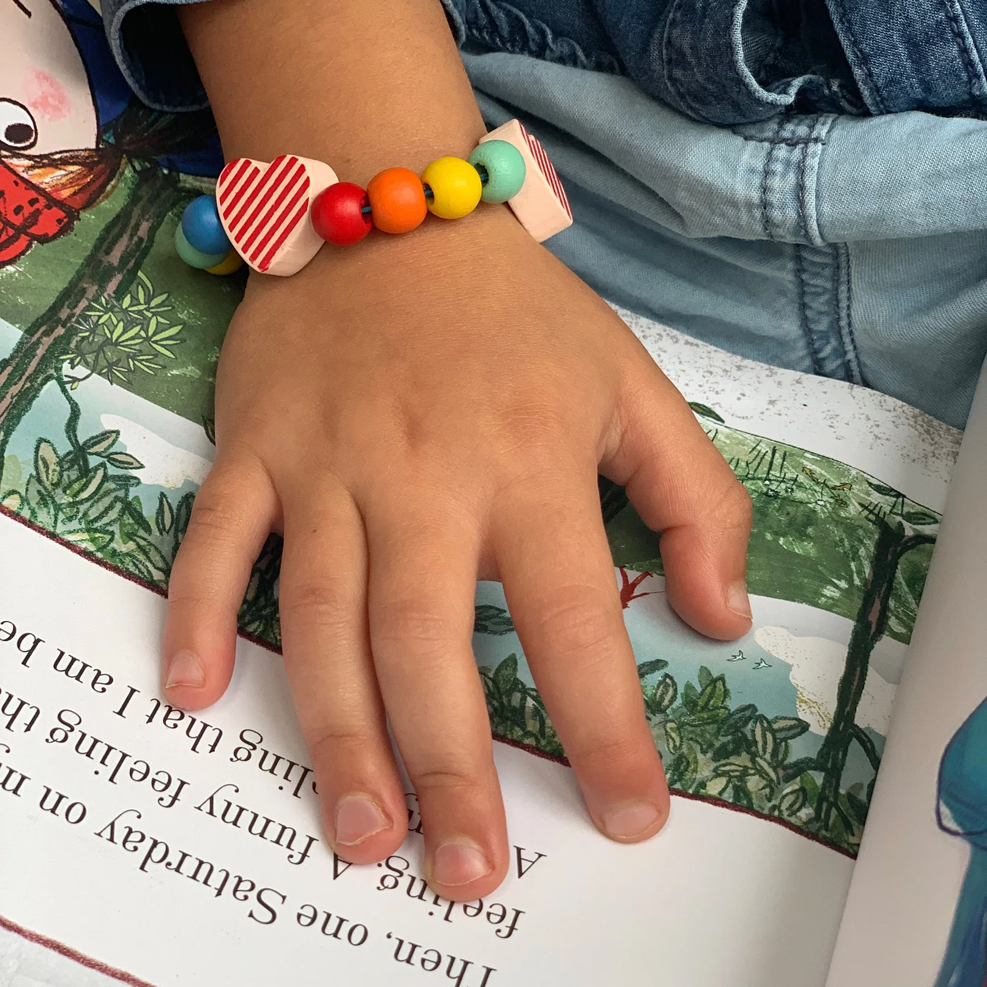 Make Your Own Beaded Heart Bracelet Gift Kit - Image 5