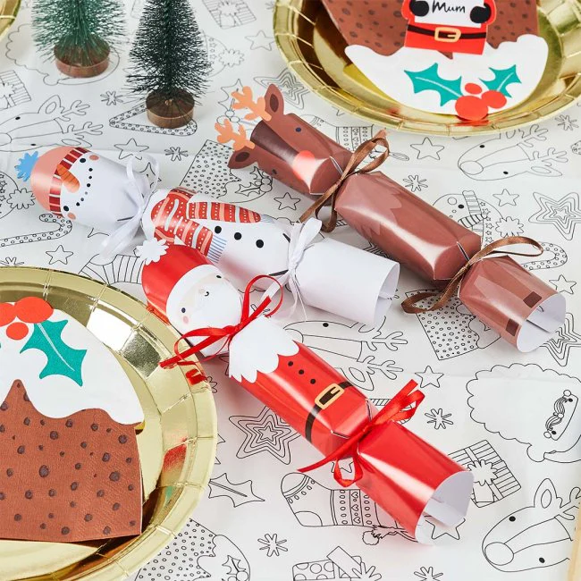 Make Your Own Christmas Festive Friends Cracker Kit - Pack of 6 - Image 3