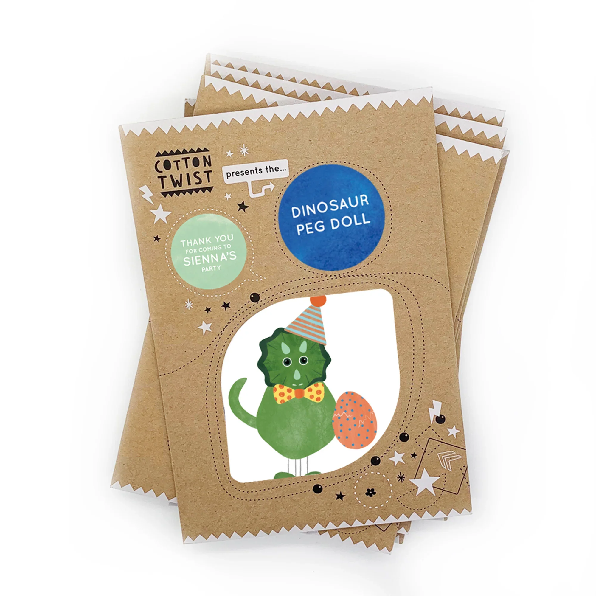 Make Your Own Dinosaur Peg Doll - Image 6