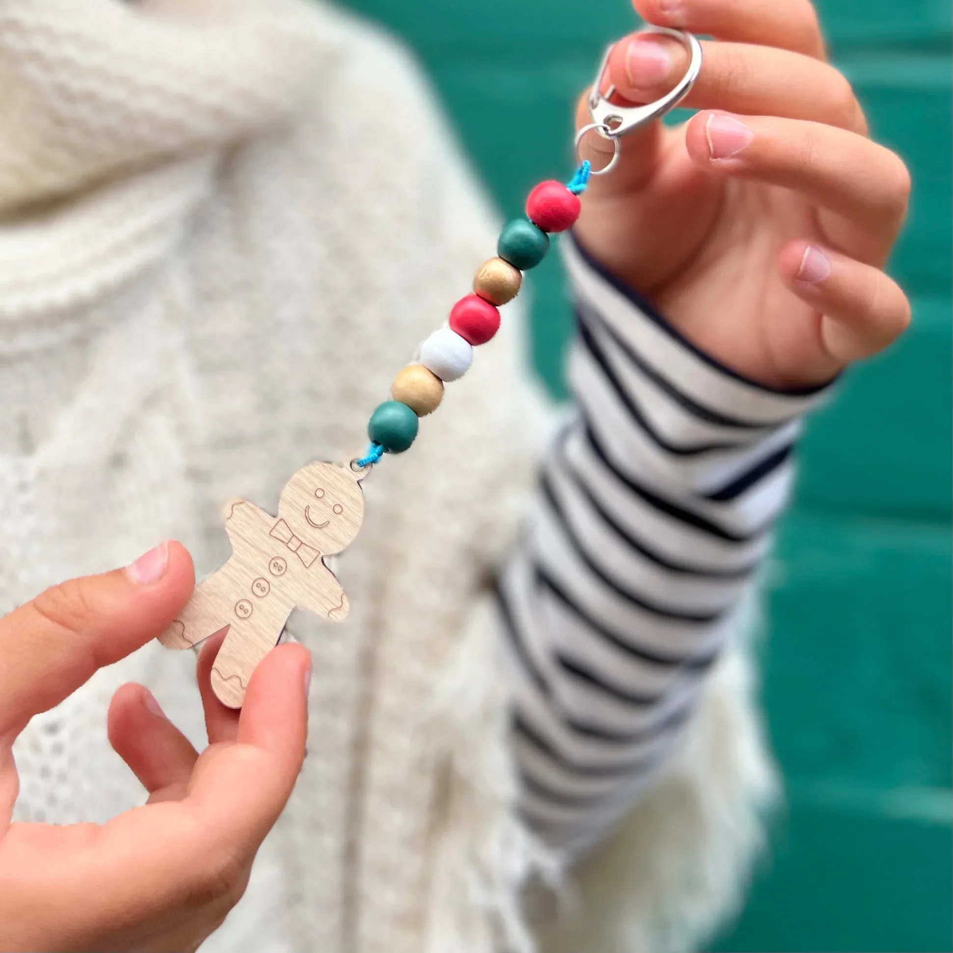 Make Your Own Gingerbread Man Keyring - Image 8