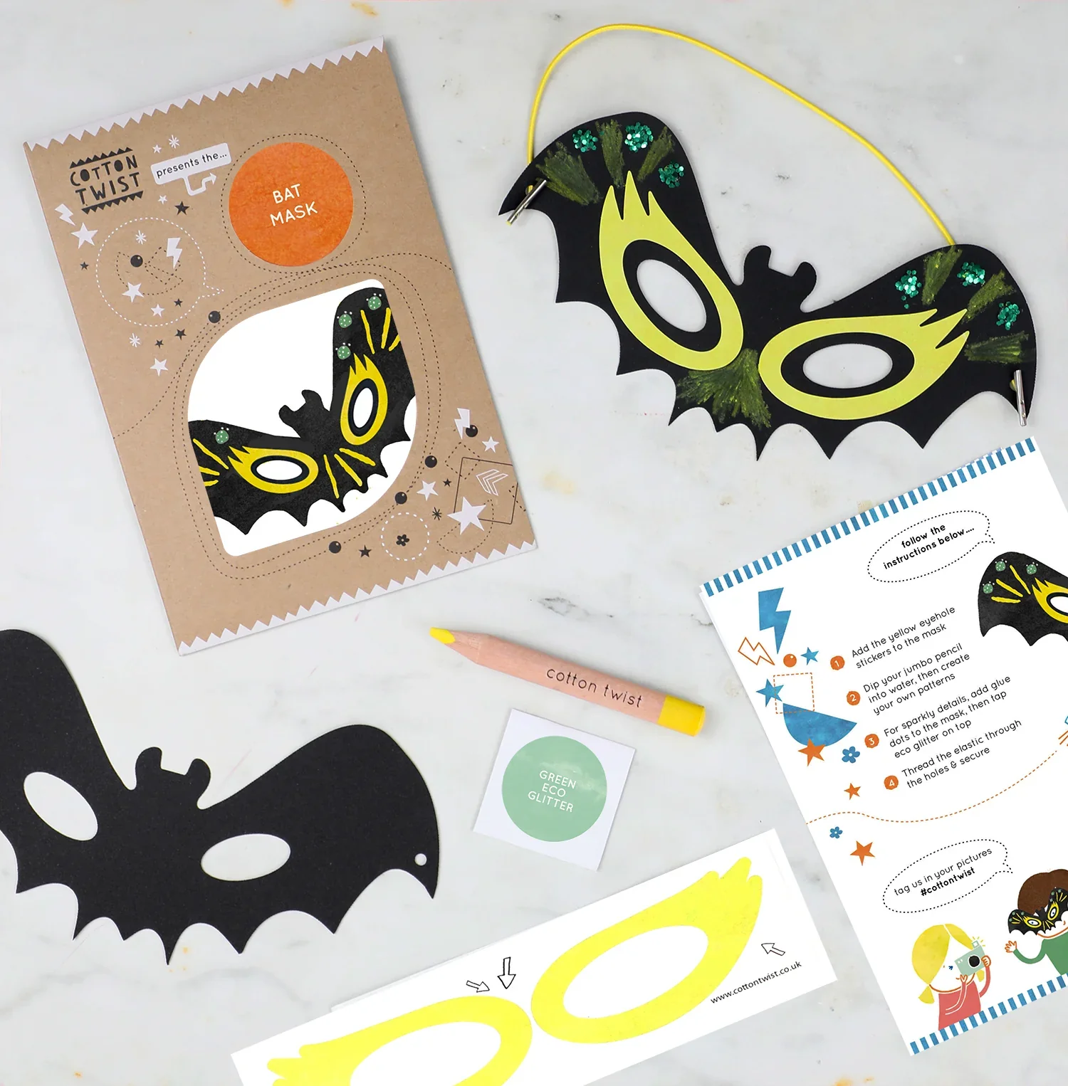 Make Your Own Halloween Bat Mask - Image 3