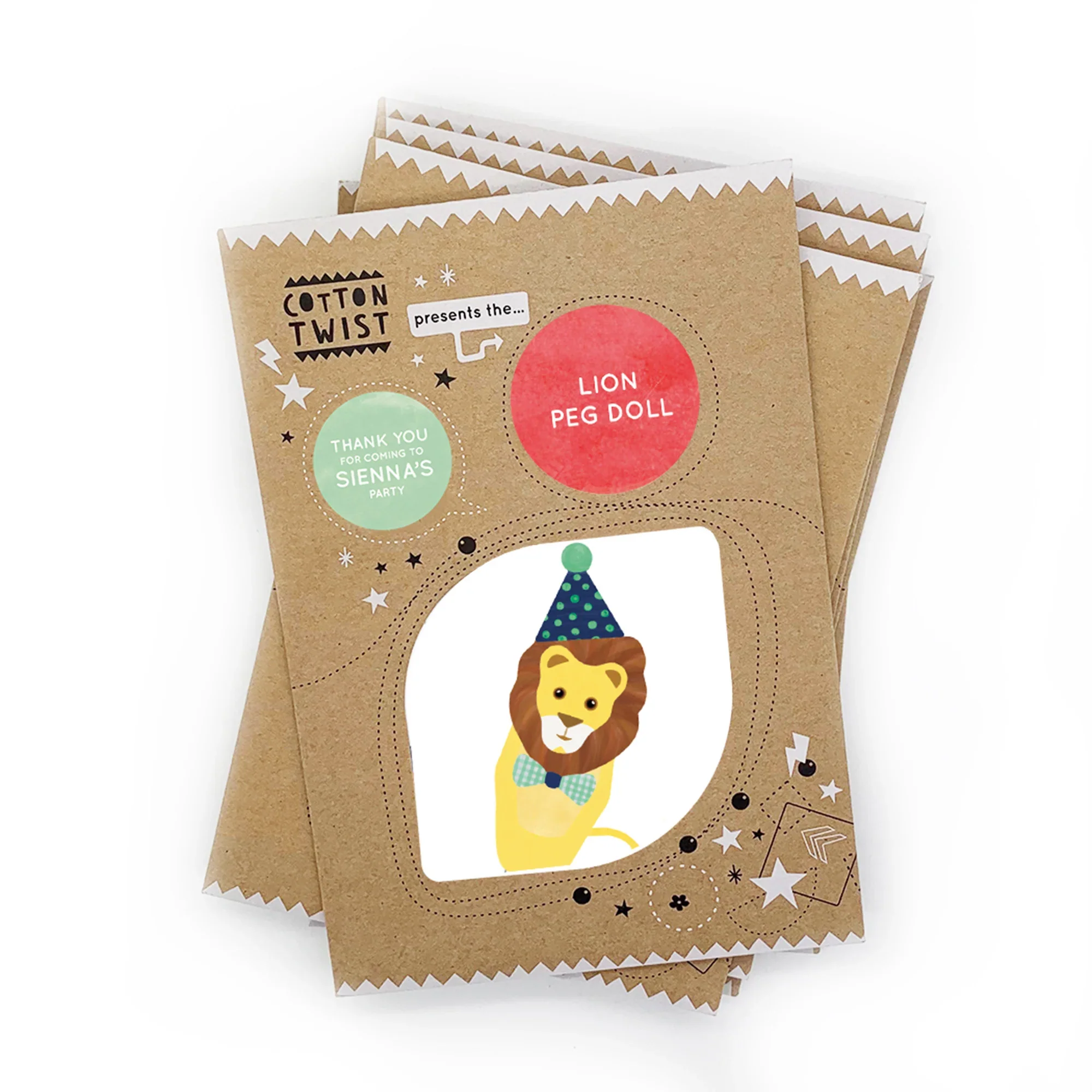 Make Your Own Lion Peg Doll Kit - Image 7