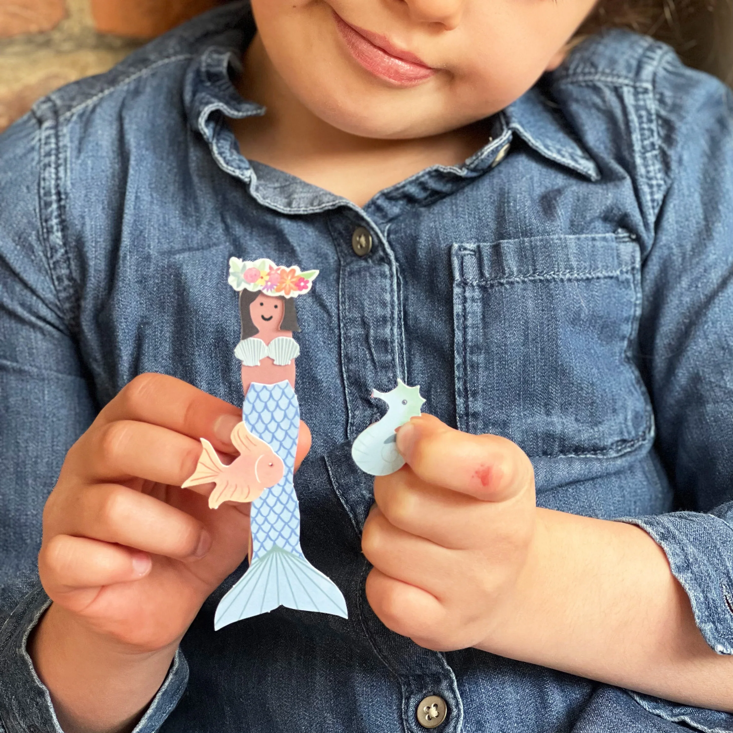 Make Your Own Mermaid Peg Doll - Image 6