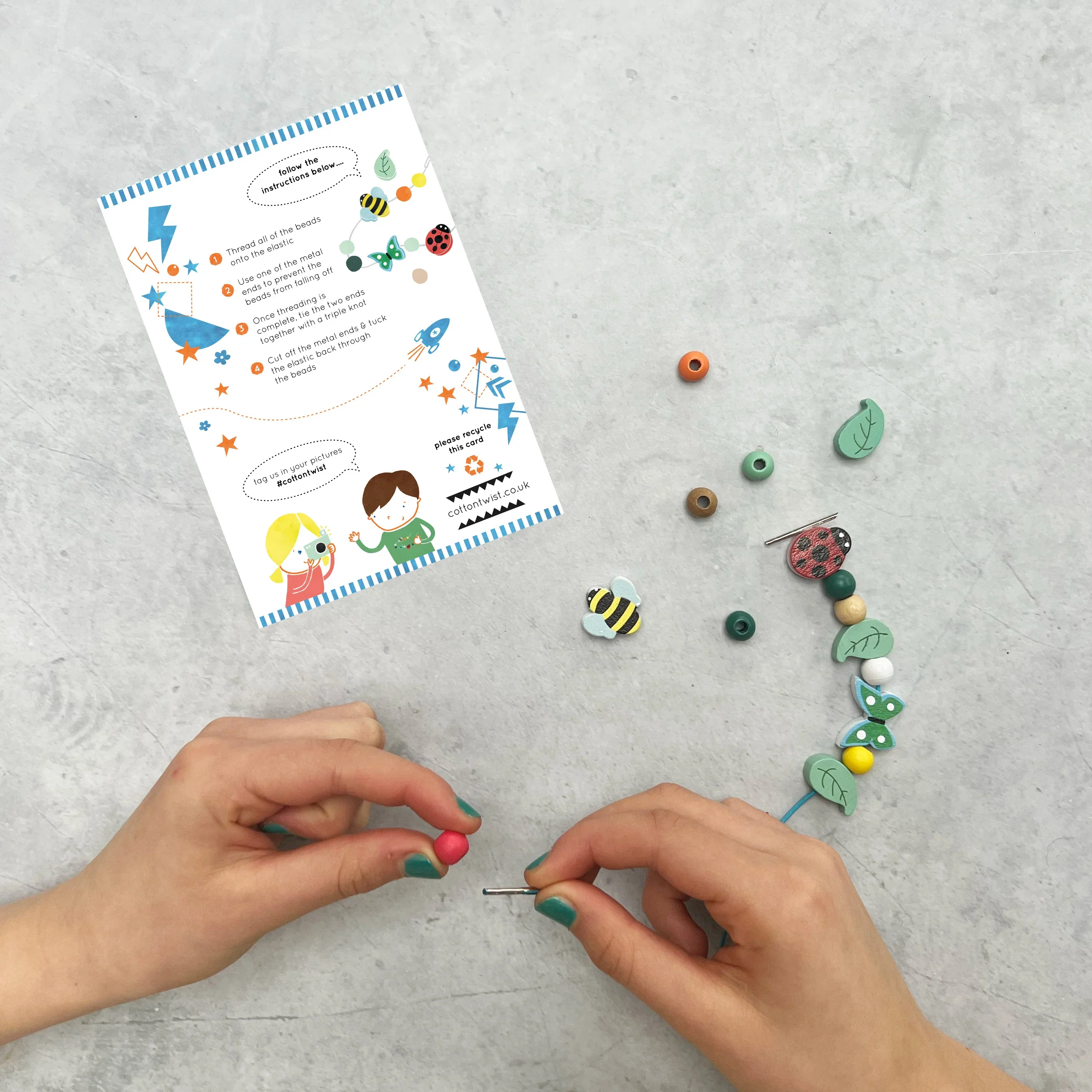 Make Your Own Minibeast Bracelet - Image 4