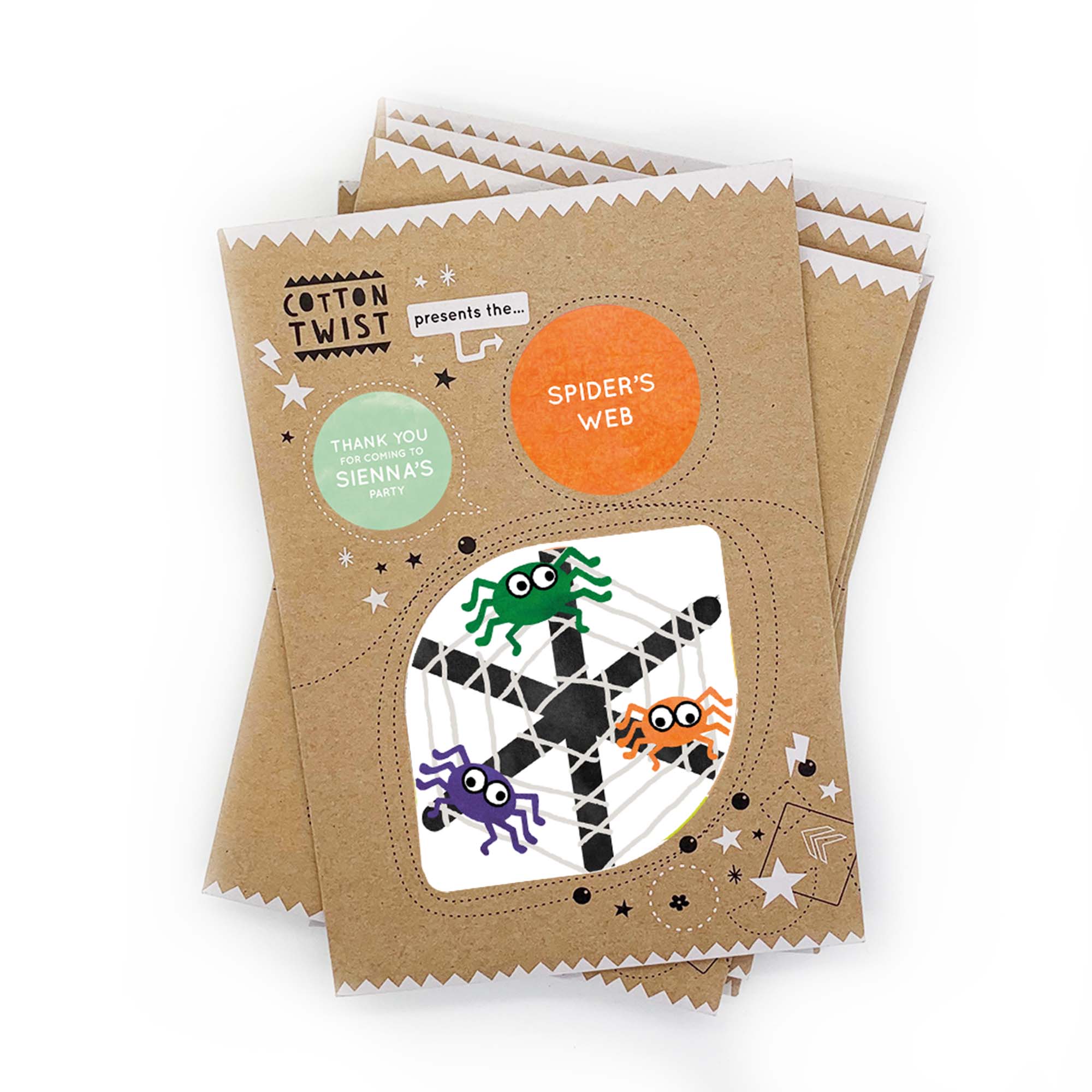 Make Your Own Spider's Web - Great for Halloween