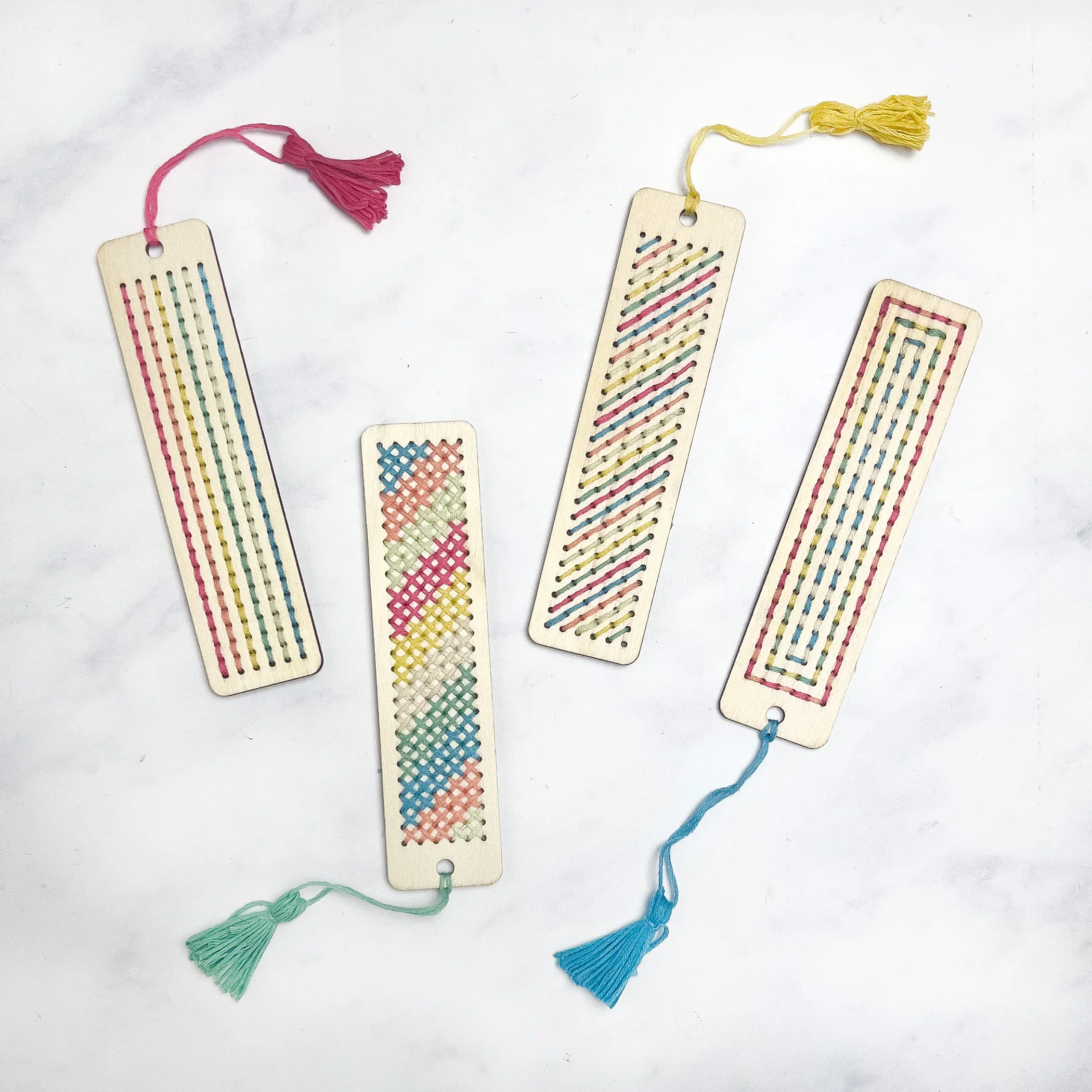 Make Your Own Stitched Tassel Bookmark - Image 4