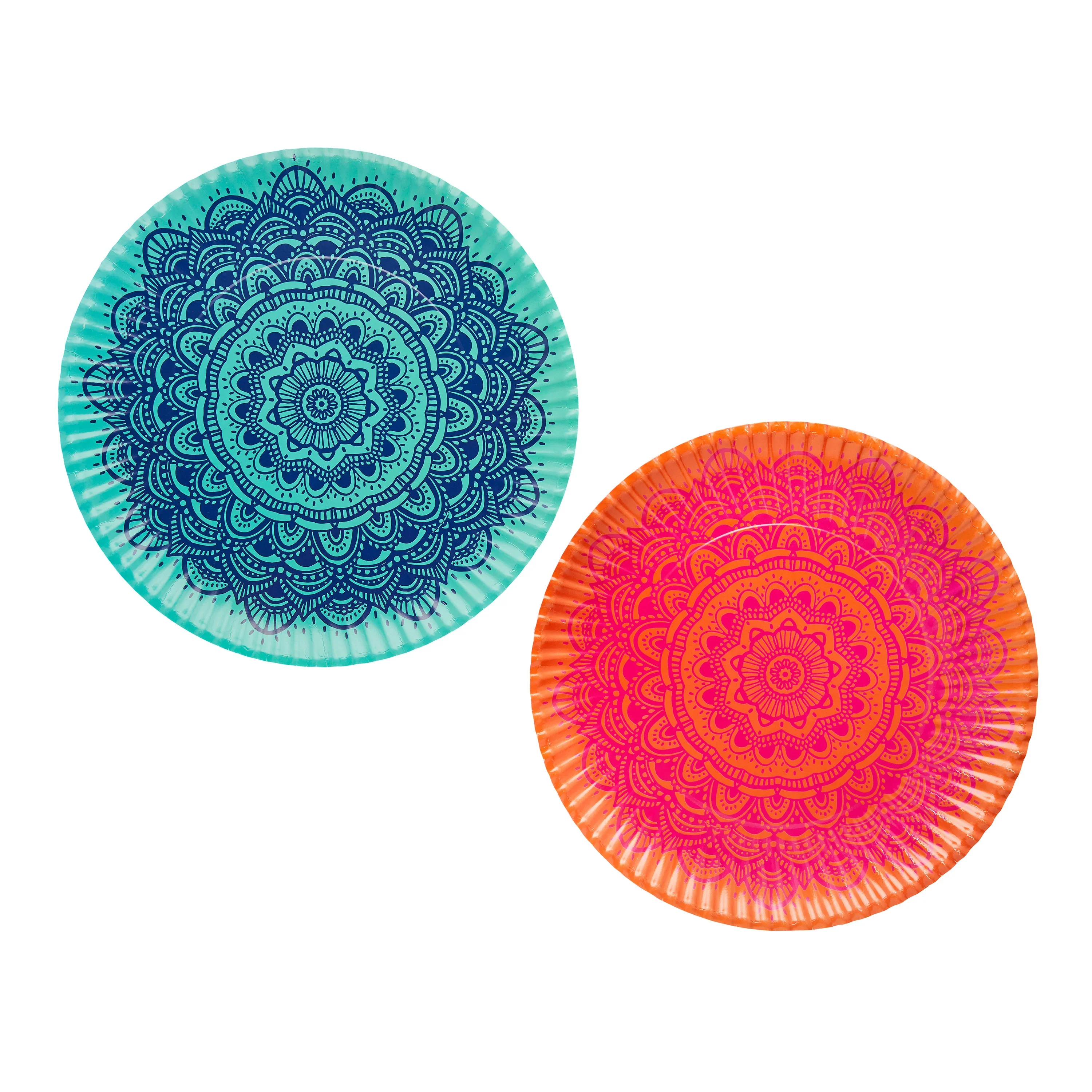 Mandala Large Design Paper Plater Plates (Pack of 4) - Image 4