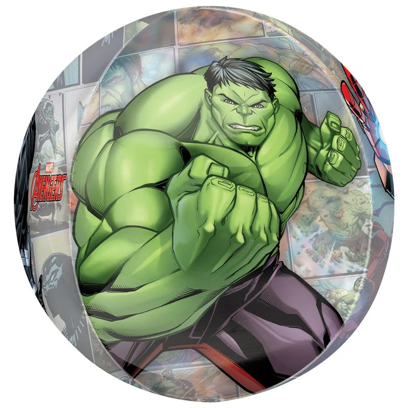 Marvel Avengers Orbz Foil Helium Balloon 38cm / 15in - Image 4