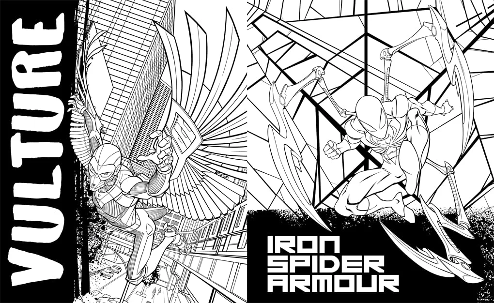 Marvel Spider-Man: Mega Colouring Book - Image 4