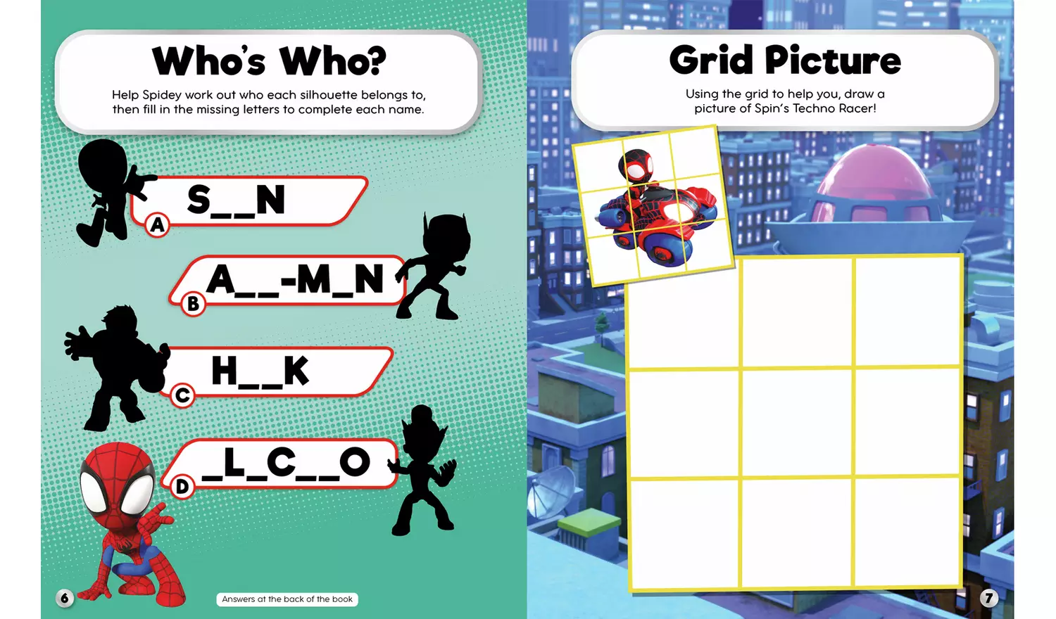 Marvel Spidey 5 In 1 Activity Tin - Image 4